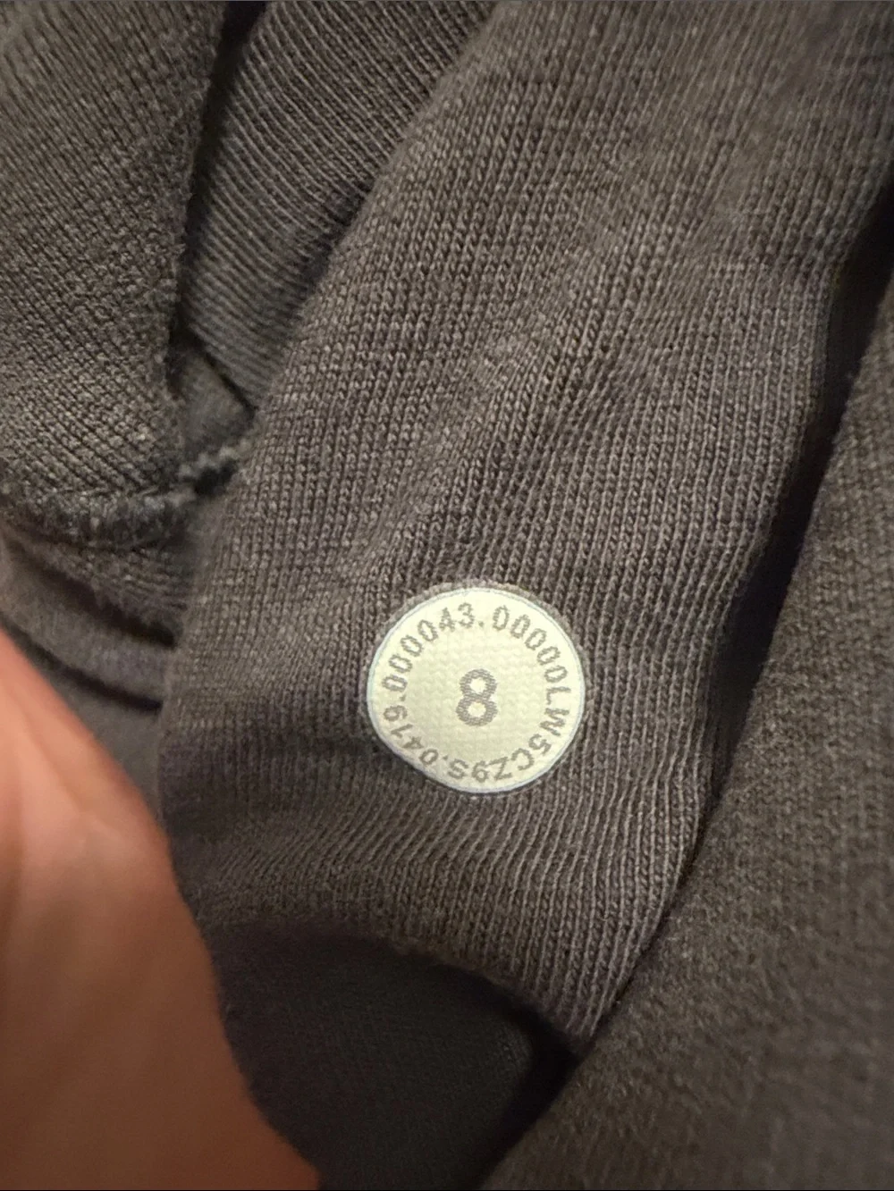 Lululemon Ready to Fleece Jogger in Graphite Grey